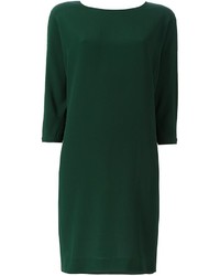 Темно-зеленое шелковое платье от M Missoni