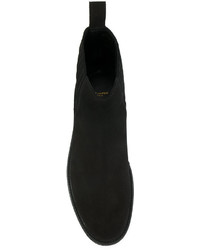 Мужские темно-зеленые ботинки челси от Saint Laurent