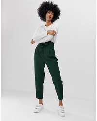 Женские темно-зеленые брюки-галифе от ASOS DESIGN