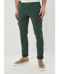 Темно-зеленые брюки карго от Angelo Bonetti