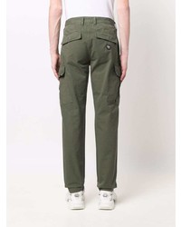 Темно-зеленые брюки карго от Philipp Plein