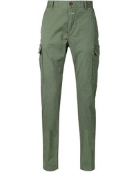 Темно-зеленые брюки карго от Closed