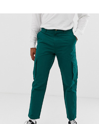 Темно-зеленые брюки карго от Collusion