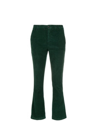 Темно-зеленые брюки-клеш от Department 5