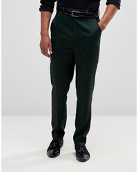 Мужские темно-зеленые брюки с "огурцами" от Asos