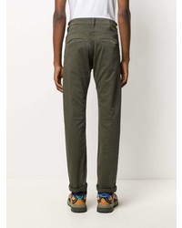 Темно-зеленые брюки чинос от Nudie Jeans