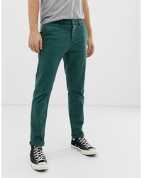 Темно-зеленые брюки чинос от ASOS DESIGN