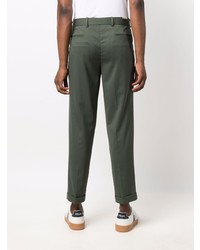 Темно-зеленые брюки чинос от Briglia 1949