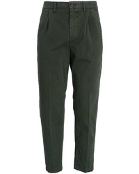 Темно-зеленые брюки чинос от BOSS