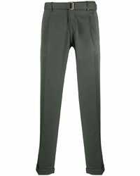 Темно-зеленые брюки чинос от Briglia 1949