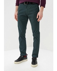 Темно-зеленые брюки чинос от Celio