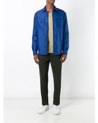 Темно-зеленые брюки чинос от Aspesi