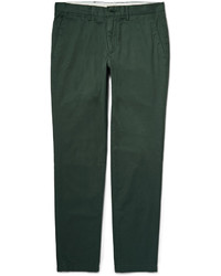 Темно-зеленые брюки чинос от Club Monaco