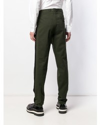 Темно-зеленые брюки чинос от Philipp Plein