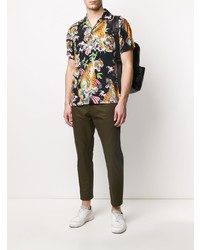 Темно-зеленые брюки чинос от DSQUARED2