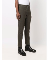 Темно-зеленые брюки чинос от Briglia 1949