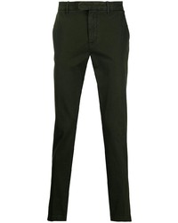 Темно-зеленые брюки чинос от Eleventy