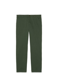 Темно-зеленые брюки чинос от Gucci