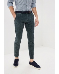 Темно-зеленые брюки чинос от Hackett London