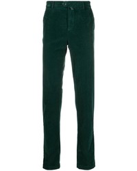 Темно-зеленые брюки чинос от Kiton
