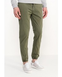 Темно-зеленые брюки чинос от Minimum