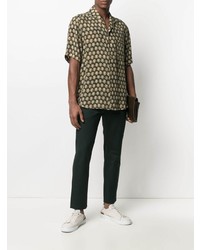 Темно-зеленые брюки чинос от Pt05