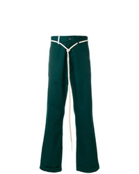 Темно-зеленые брюки чинос от Societe Anonyme