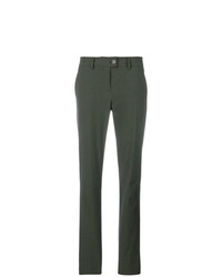 Женские темно-зеленые брюки чинос от Tomas Maier