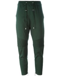 Женские темно-зеленые брюки от Balmain