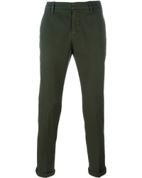 Мужские темно-зеленые брюки от Dondup