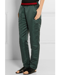 Женские темно-зеленые брюки от Tomas Maier