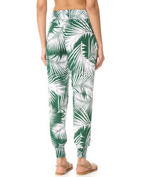 Женские темно-зеленые брюки от Mikoh