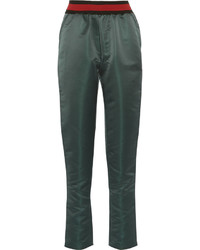 Женские темно-зеленые брюки от Tomas Maier