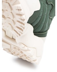 Мужские темно-зеленые высокие кеды от Y-3