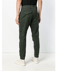 Мужские темно-зеленые джинсы от G-Star Raw Research