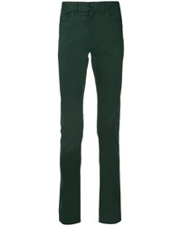Мужские темно-зеленые джинсы от Cerruti 1881