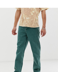 Мужские темно-зеленые джинсы от Collusion