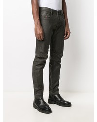 Мужские темно-зеленые джинсы от Diesel