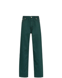 Мужские темно-зеленые джинсы от Eytys