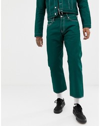 Мужские темно-зеленые джинсы от Kings Of Indigo