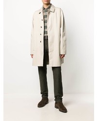 Мужские темно-зеленые джинсы от Z Zegna