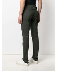 Мужские темно-зеленые джинсы от Jacob Cohen