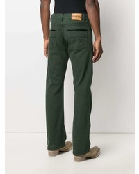 Мужские темно-зеленые джинсы от Phipps