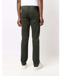 Мужские темно-зеленые джинсы от Diesel