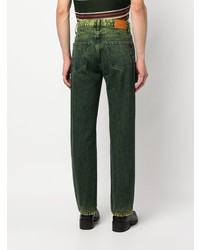 Мужские темно-зеленые джинсы от Sandro