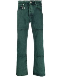 Мужские темно-зеленые джинсы от Études