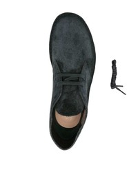 Темно-зеленые замшевые ботинки дезерты от Clarks