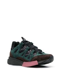 Мужские темно-зеленые замшевые кроссовки от Oamc