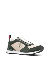 Мужские темно-зеленые замшевые низкие кеды от Rossignol