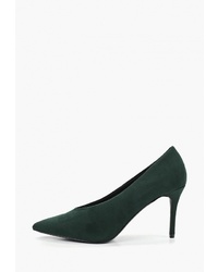 Темно-зеленые замшевые туфли от Dorothy Perkins